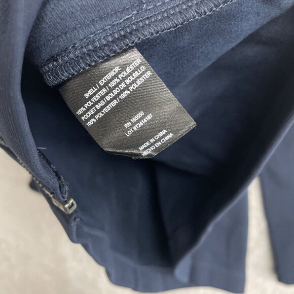 NEW 32 Degrees Heat Men's M Navy Full-Zip Jacket Polyester Lightweight Outerwear - Picture 7 of 9